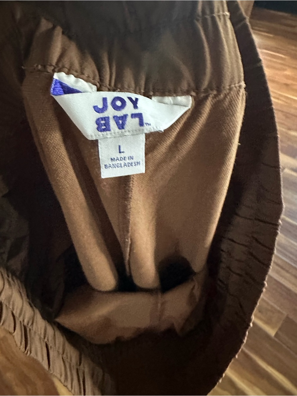 JoyLab Women's Tan Cargo Joggers size Large - Picture 4 of 4